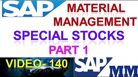 How to Configure Special Stocks in Material Management | Material Management in Sap |DK TECHNOLOGIES