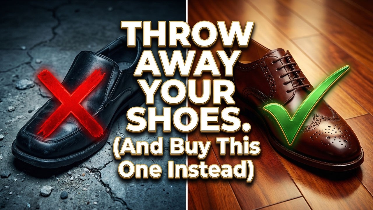 1 ботинок, 3 комплекта одежды. Идеальная обувь для мужчин старшего возраста.