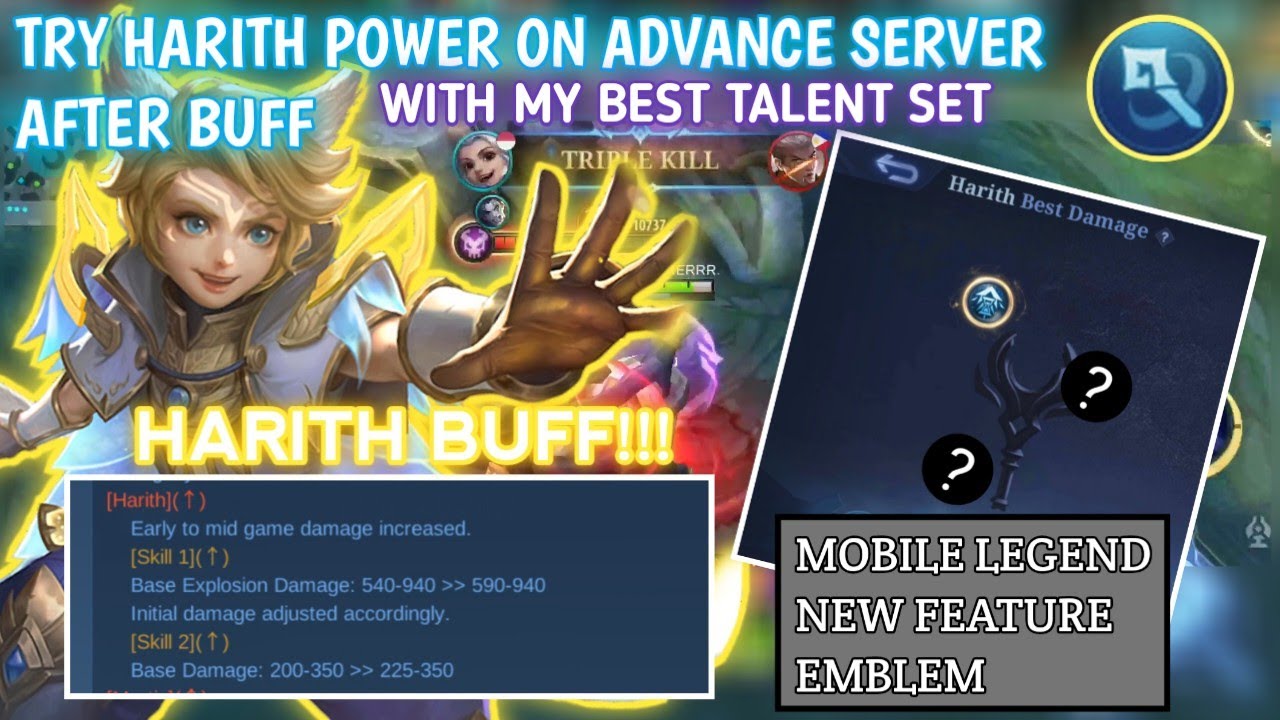 HARITH BUFF!!! TRY HARITH POWER WITH MY BEST TALENT 🔥 | HARITH BEST ...