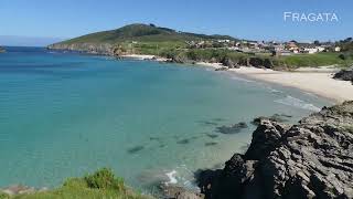 Galicia, Spain, beaches: Playa de San Xurxo, Fragata and San Jorge