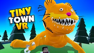 Building A Giant Cat Monster In Vr! - Tiny Town Vr