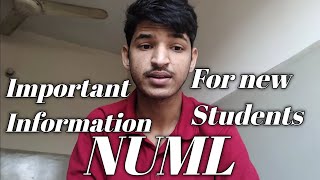 Important Information For New Students at Numl |Numl BS English ||Numl Islamabad |