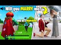 I Asked My Real GIRLFRIEND to MARRY Me During Fortnite Games