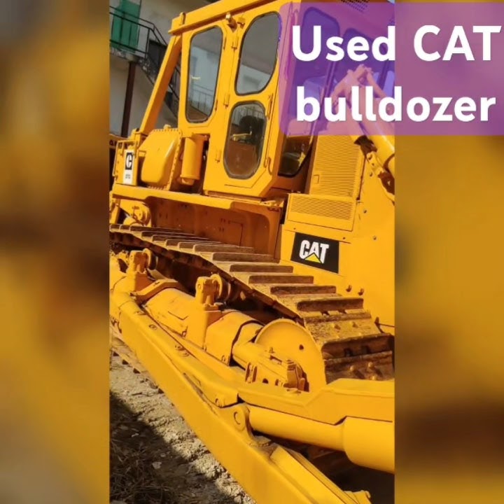 Cat D7G bulldozer original Used track-type American bulldozer
