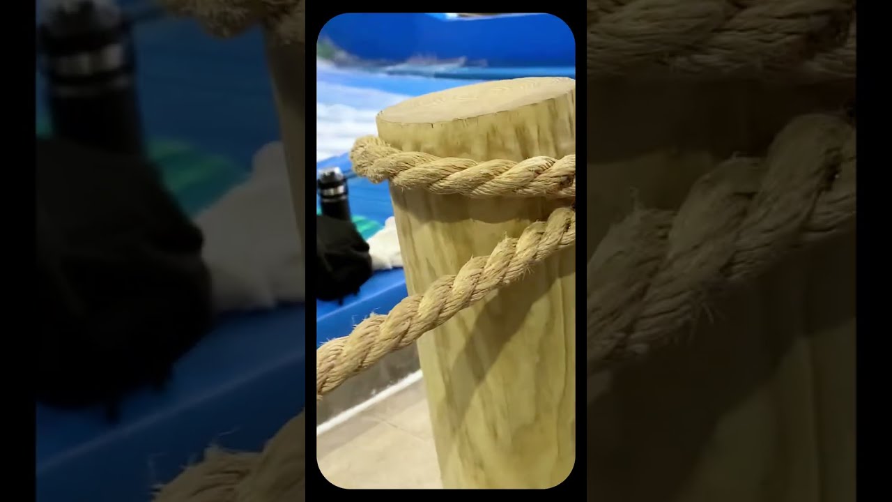 Girl Fails Multiple Times On Waterpark Surf Machine 