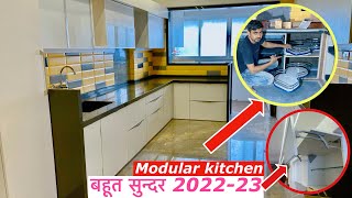 Open Modular kitchen trend 2023 | trending kitchen design ideas 🔥 by interior wood designer 1,200 views 1 year ago 7 minutes, 57 seconds