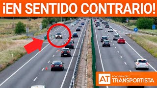 Cómo usar un Carril Habilitado en Sentido Contrario al Habitual