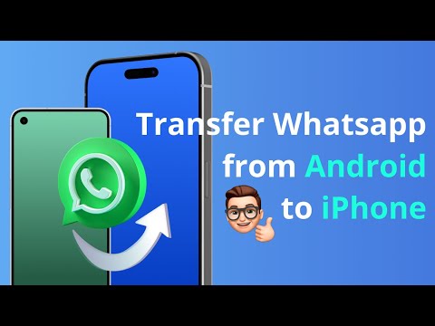 [FAST!] How to TRANSFER WhatsApp from Android to iPhone in 5 MINUTES FLAT!