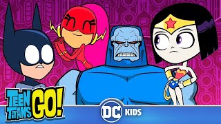 Teen Titans Go! En Español | ¡ La Liga Teen Justice Rescata La Liga de la Justicia! | DC Kids