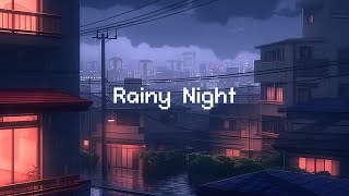 Rainy Night 🌨️ Lofi In City Mix 🌙 Lofi Radio Music To Relax, Drive, Study, Chill