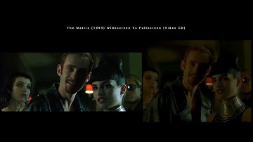 The Matrix Follow the white rabbit (Widescreen Vs Fullscreen VCD)