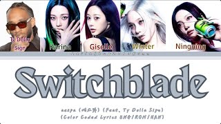 Aespa (에스파) - Switchblade (Feat. Ty Dolla $Ign) (Color Coded Eng/Rom/Han)