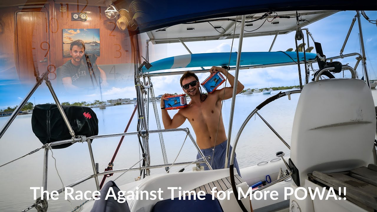 Mission Off-Grid: Solar Panel Race to Supercharge The Sailboat! ⚓🔆