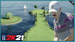 THIS COURSE IS AMAZING - Fantasy Course Of The Week #44 | PGA TOUR 2K21 Gameplay screenshot 4