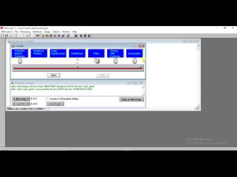 realisation of and gate using VHDL