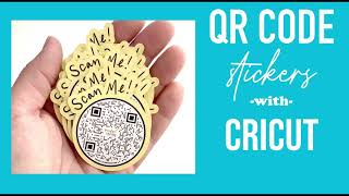 Create a QR Code Sticker with Cricut