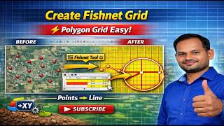 Creating Polygon Grid in ArcGIS | Create Fishnet Tool in ArcMap | Step-by-Step Tutorial