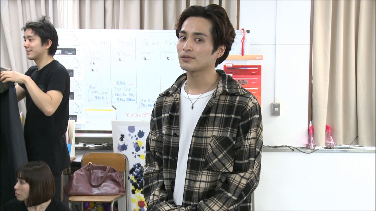 ミュージカル「アルジャーノンに花束を」 稽古場にて矢田悠祐に囲み取材