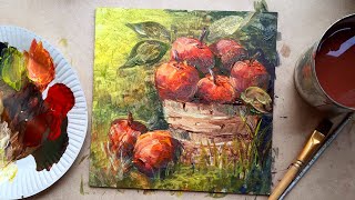 APPLES | Painting is simple 🙌