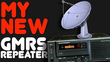 My GMRS Repeater & How I Connected The GMRS Repeater To The Internet - My Vertex VXR-7000 Repeater