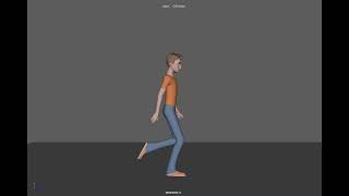 Generic walk cycle for animation class