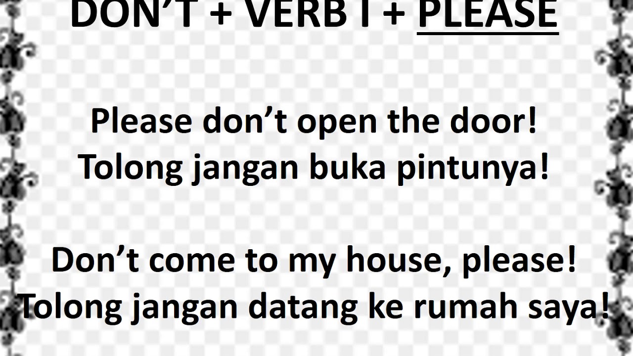 #belajarbahasainggris #learnenglishfromhome Contoh Kalimat ...