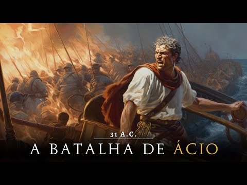 Vídeo: Em 31 a.c. na batalha de actium na grécia?