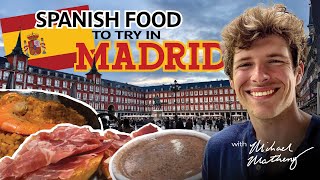 The Classic Spanish Foods I Ate in Madrid 🇪🇸 | Tastes of the World