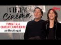 Capture de la vidéo Yvan Attal & Charlotte Gainsbourg : "Mon Chien Stupide" #Chériefmcinéma #Interviewcinema