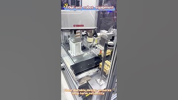 How to Maximize Efficiency with 4-Axis Robot Automatic Assembly Equipment   #machine  #factory