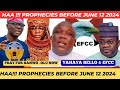 What prophet tibetan reveals about sanwoolus health yahaya bello some banks  events in 2024