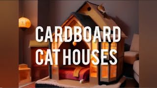 КАРТОННЫЕ ДОМИКИ ДЛЯ КОШЕК CARDBOARD HOUSES FOR CATS by  CAT HOUSE IN BUCHA 87 views 3 months ago 2 minutes, 43 seconds