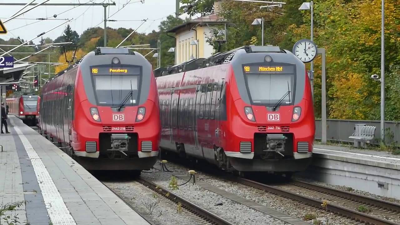 Talents und S-Bahnen in Tutzing(+Talent-Kuppeln)