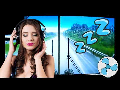 Fall Asleep Fast on the Road: RV Sleep Ride with Fan Sound 10 Hours