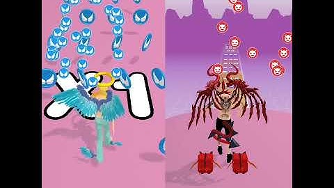 Destiny Run - 3D GamePlay || ANGEL vs DEVIL || #Shorts