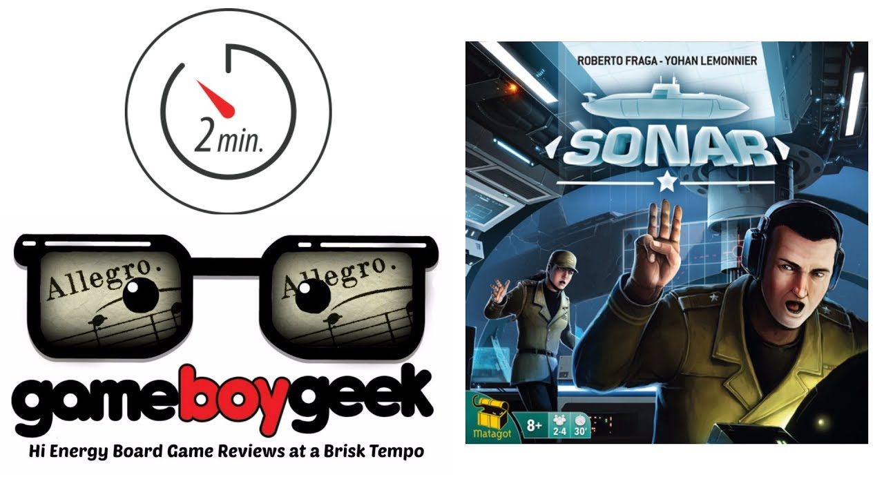 Sonar (Allegro 2-min) Review with the Game Boy Geek