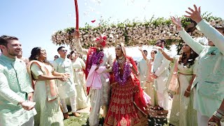 4K | Anshika & Pravesh's Wedding Highlights | Terranea Resort | Rancho Palos Verdes, CA