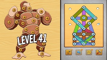 🏅 NUTS & BOLTS 3D: Screw Master 🤪 Level 41 🧩 Gameplay Walkthrough