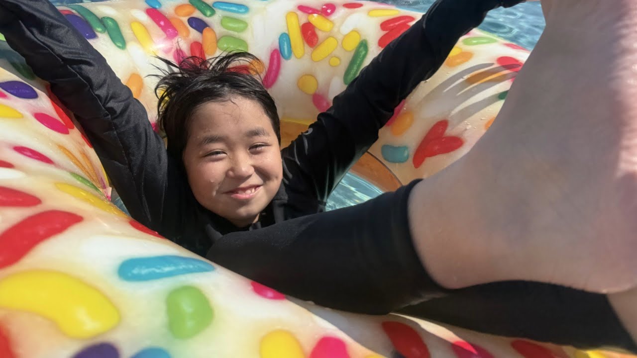 レオくん レオくんがおでかけしてみた！プール！ Part78 レオスマイル