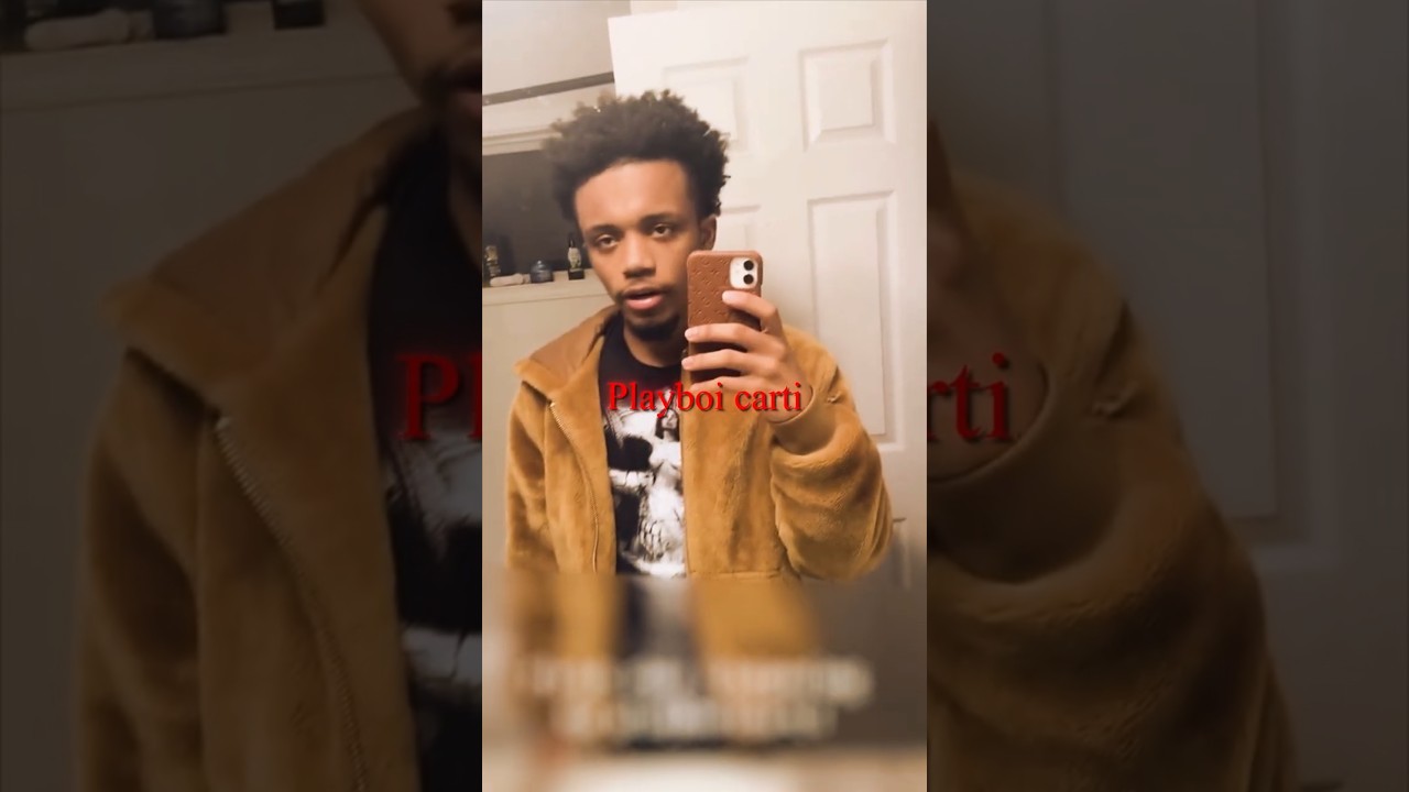 Что происходит, когда слишком много слушаешь Playboi Carti? 😭🥀