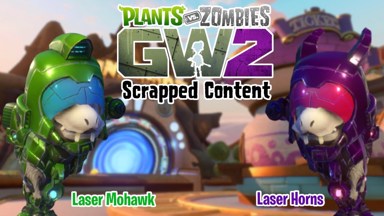 Plants vs. Zombies BETA Content & Unused Mini-Games