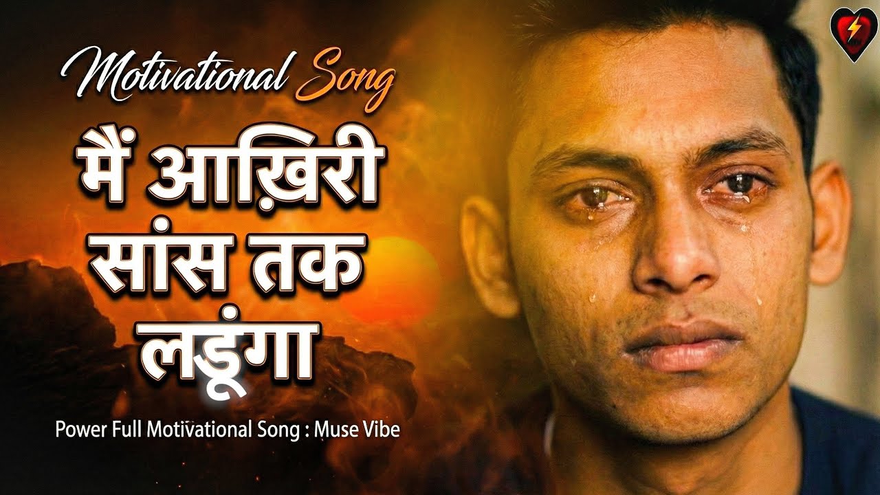मैं आख़िरी सांस तक लड़ूंगा 💪 | Powerful Motivational Song | Never Give Up Hindi | Muse Vibe Original
