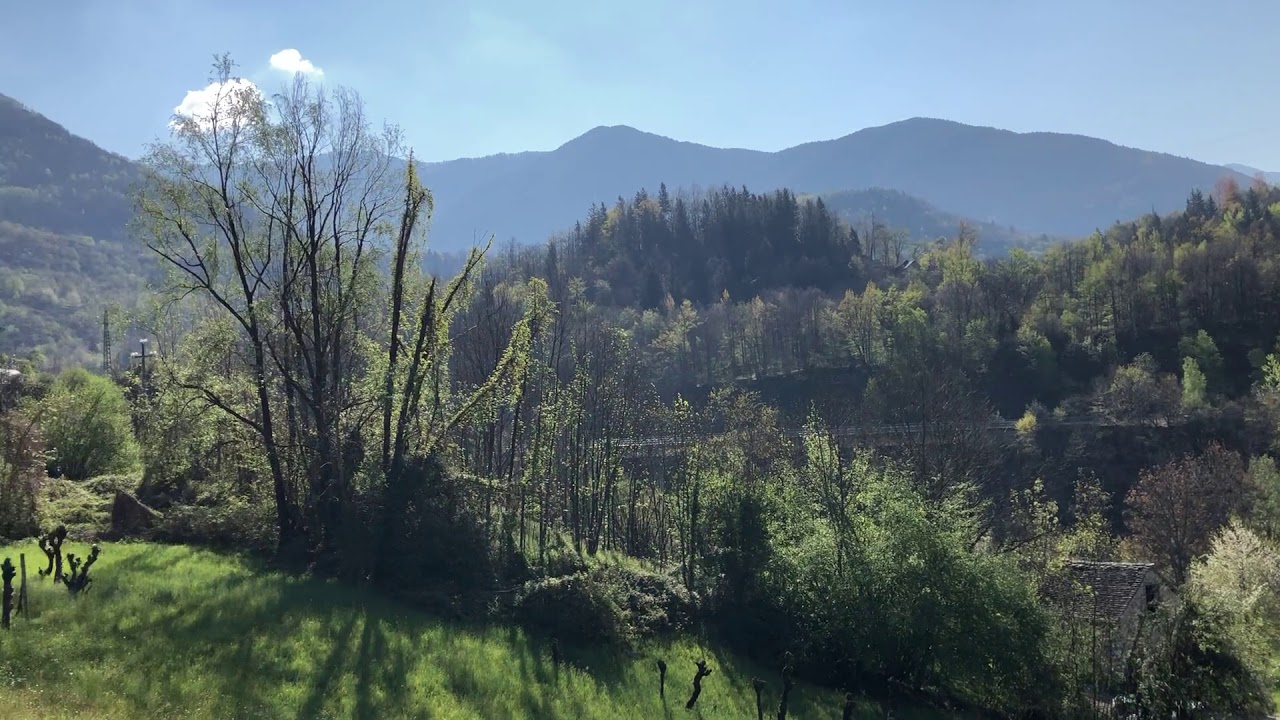 The view from Oira a sunny day at easter 2019
