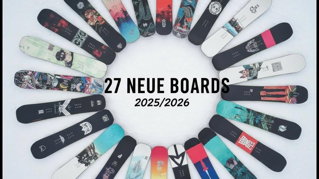 Snowboard Neuheiten 2026 - Burton, Jones, Lib Tech & mehr