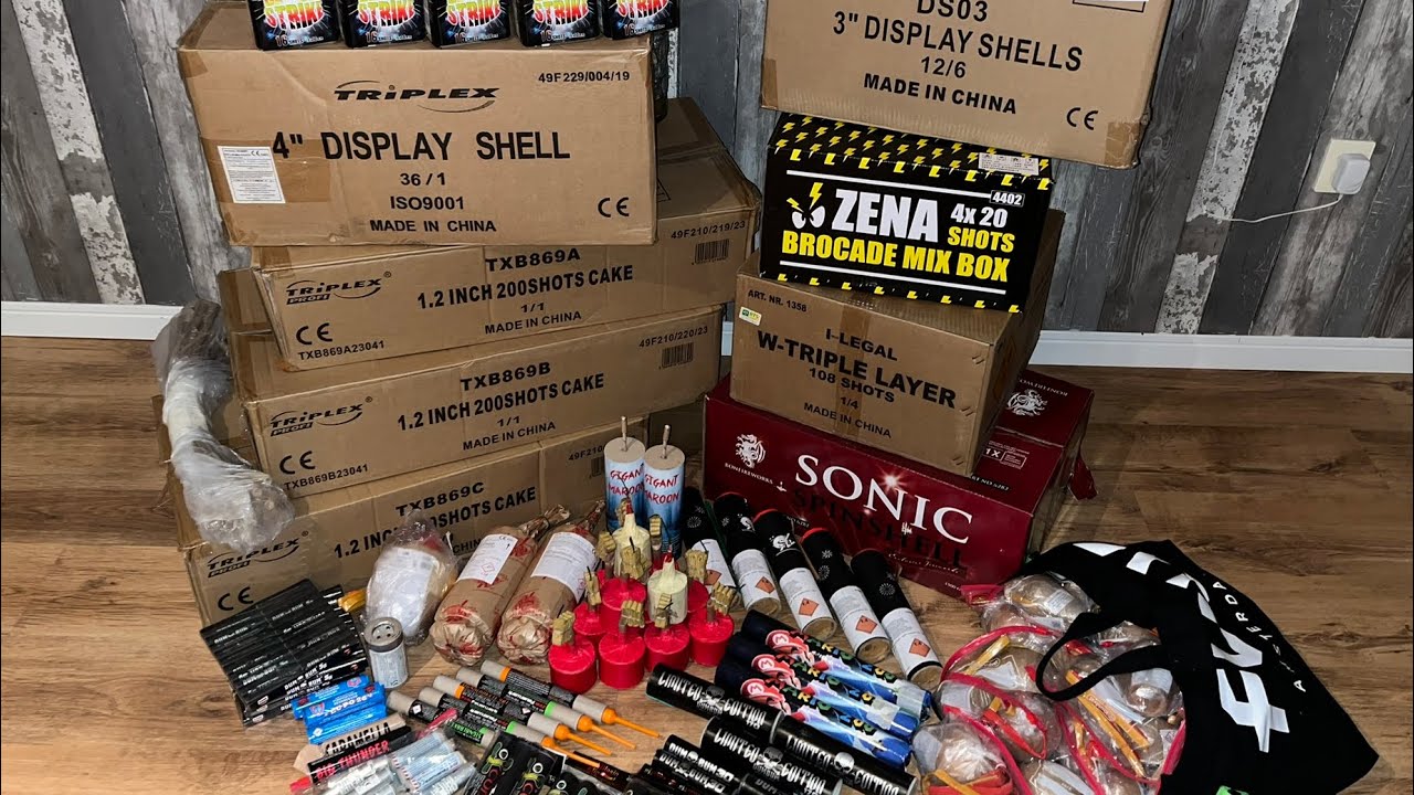 VUURWERK COMPILATIE 2023-2024 l OUD EN NIEUW