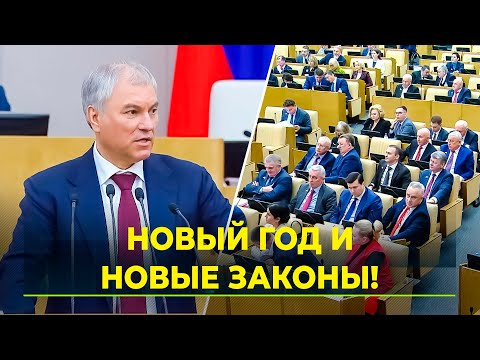 Какие законы вступят в силу в 2024 году