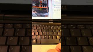 Prusaslicer on a 20 year old netbook #techretro #trending #3dprinting #shorts #laptop #netbook #tech