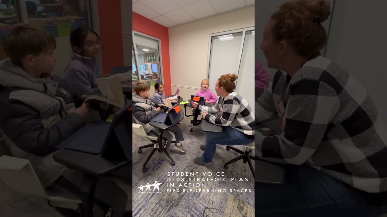 Students Discuss Flexible Learning Spaces