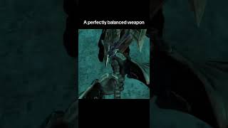 A perfectly balanced weapon in Skyrim #skyrim #elderscrolls #skyrimspecialedition