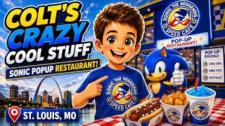We Visited the SONIC THE HEDGEHOG Speed Cafe in St Louis